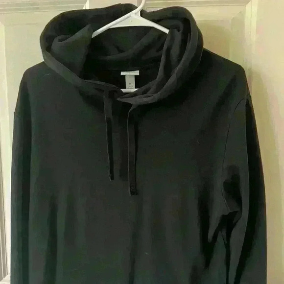 a new day Tops - Black thin hoodie